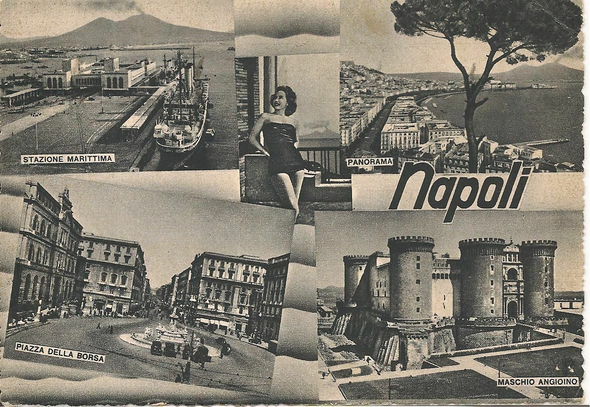NAPOLI - 5 VEDUTE - V1956
