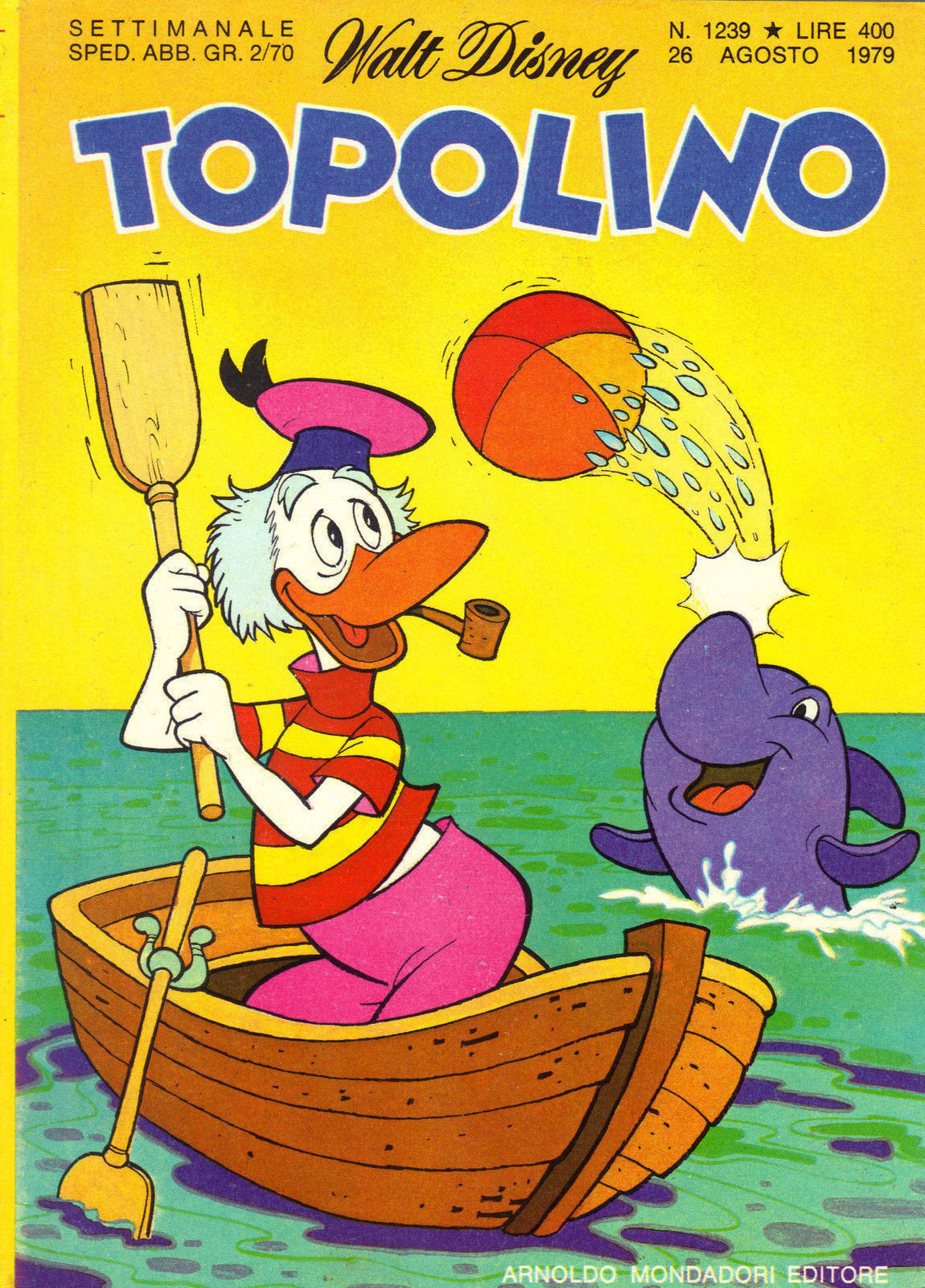 TOPOLINO N° 1239 - 26 AGOSTO 1979