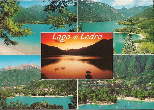 LAGO DI LEDRO - 5 VEDUTE .- NV