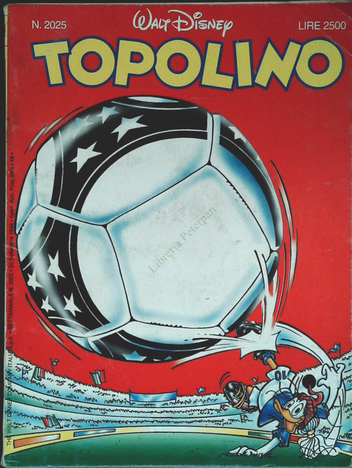 TOPOLINO N. 2025 - 20 SETTEMBRE 1994