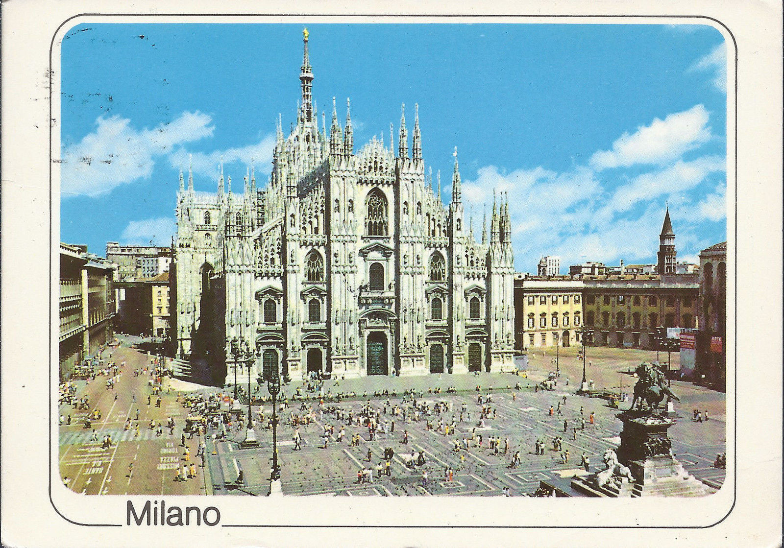 MILANO - PIAZZA DEL DUOMO - V1993