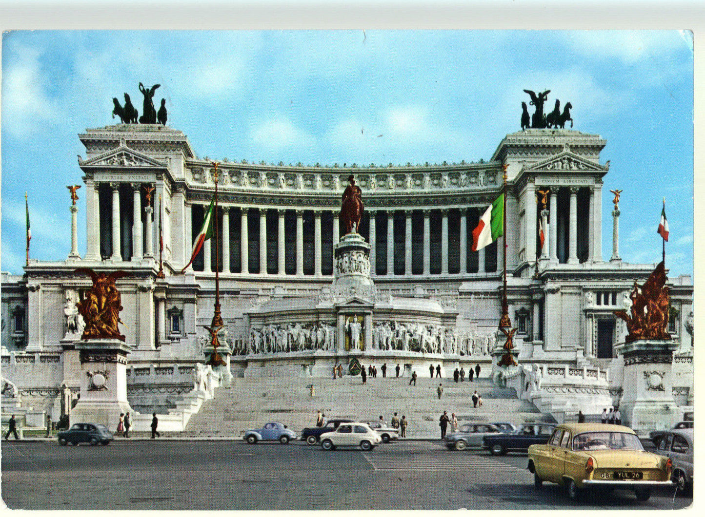ROMA - MONUMENTO A VITTORIO EMANUELE II - V1969
