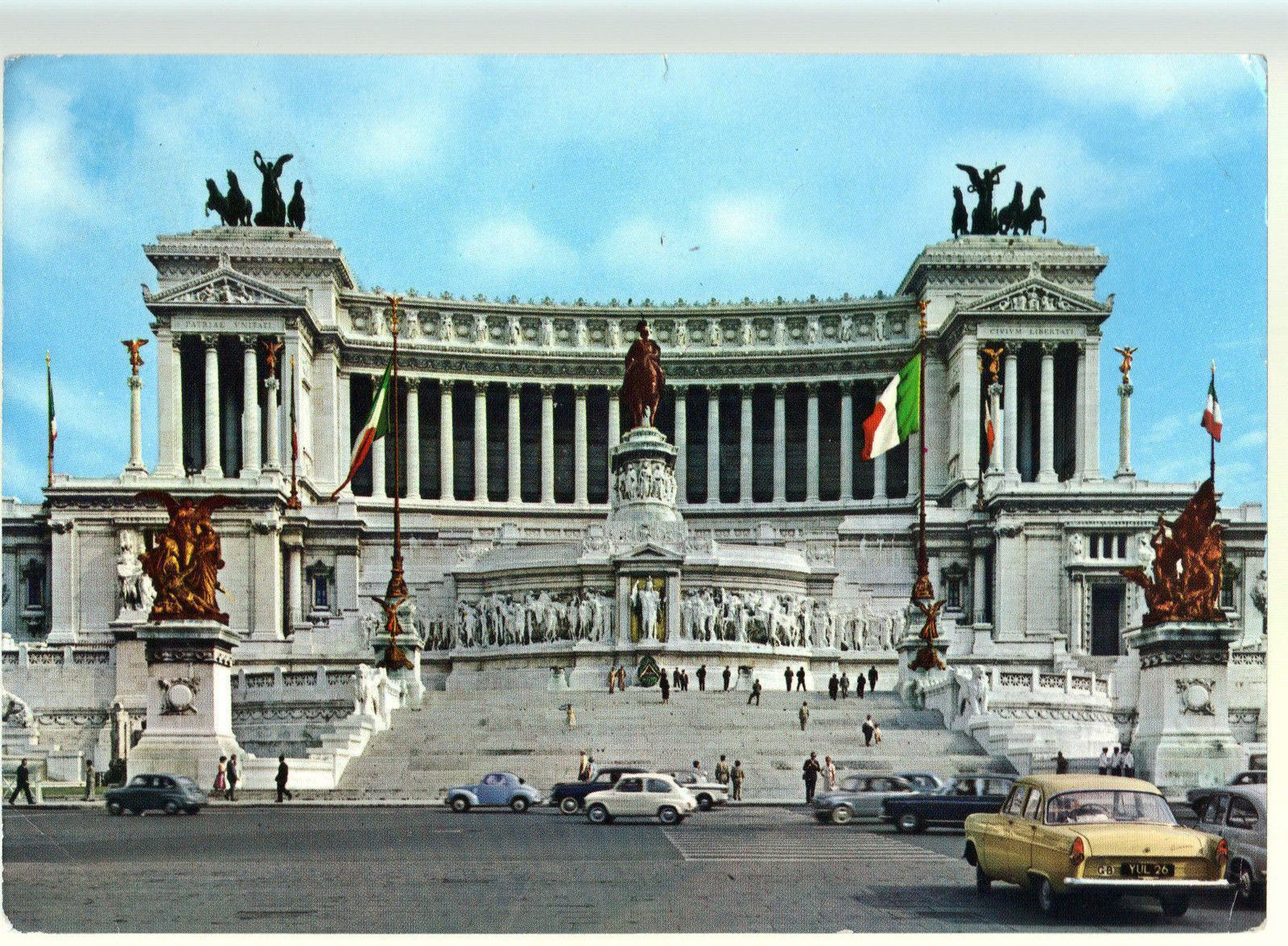ROMA - MONUMENTO A VITTORIO EMANUELE II - V1969
