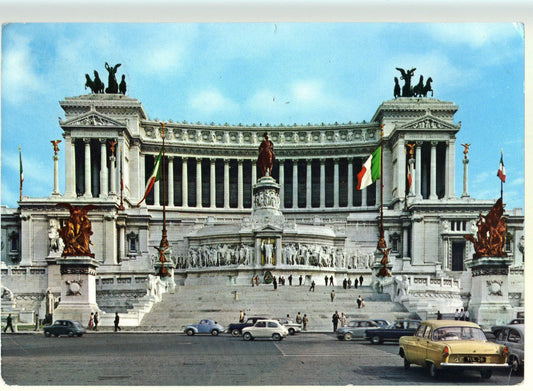 ROMA - MONUMENTO A VITTORIO EMANUELE II - V1969