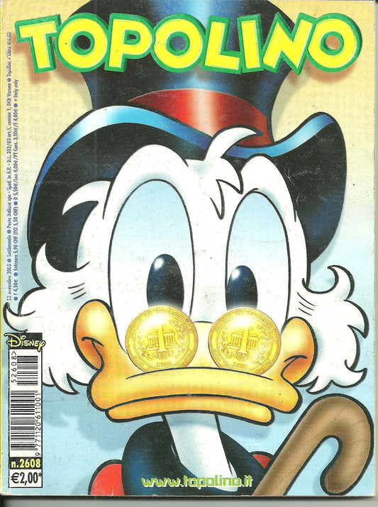 TOPOLINO N. 2608 - 22 NOVEMBRE 2005