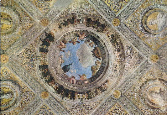 MANTOVA - CASTELLO S. GIORGIO - SALA DEGLI SPOSI - SOFFITTO 