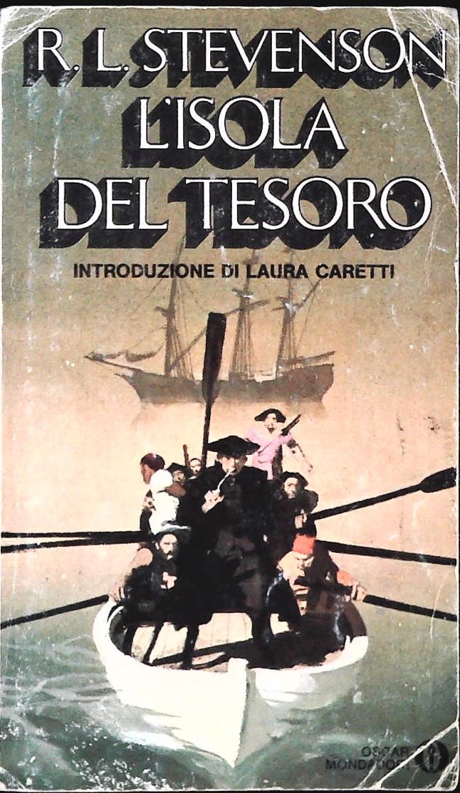 L'ISOLA DEL TESORO - STEVENSON - OSCAR MONDADORI 1980 - OUTLET DEL LIBRO
