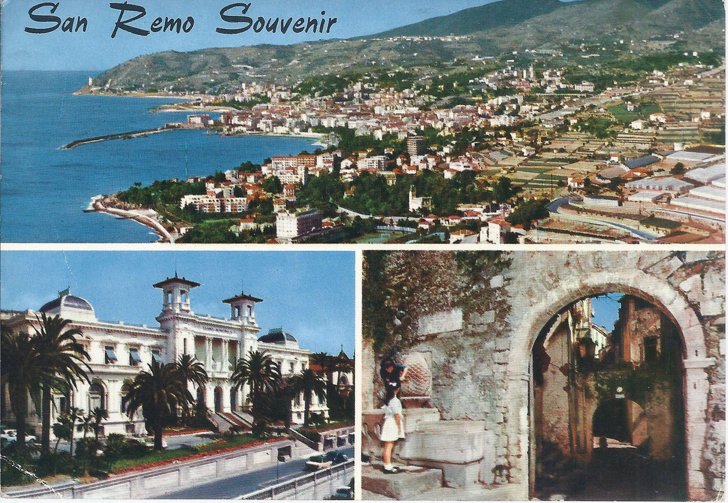 SANREMO - SOUVENIR - 3 VEDUTE - VSD - FG