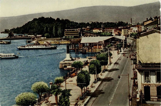 VERBANIA INTRA - LUNGOLAGO - 1958 - ACQUARELLO