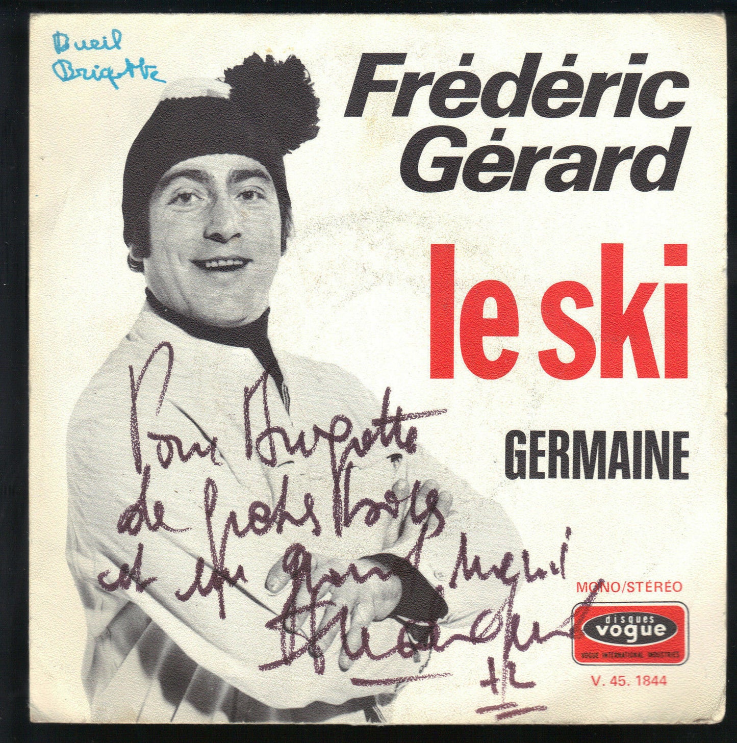 LE SKI - GERMAINE - FREDERIC GERARD