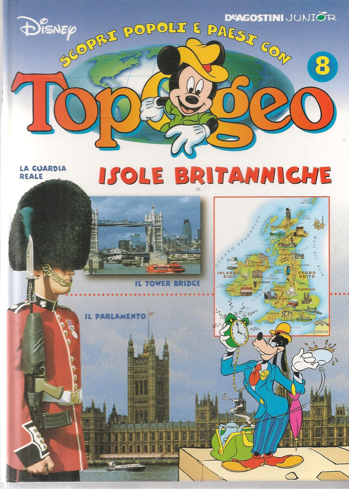 TOPOGEO N. 8 - ISOLE BRITANNICHE
