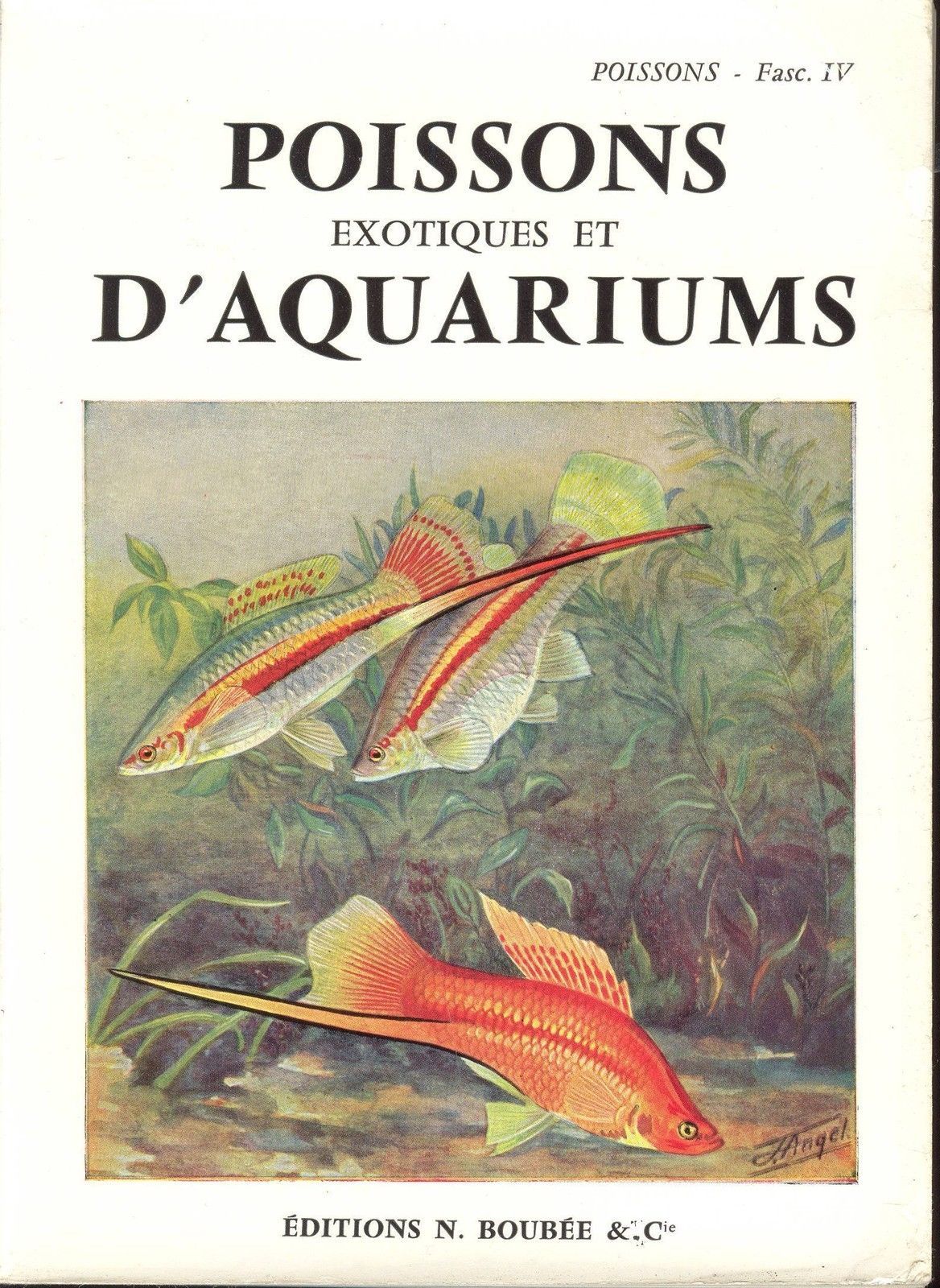 POISSONS EXOTIQUES ET D'AQUARIUMS - POISSON FASC. IV°