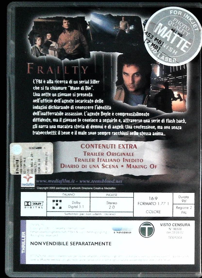 FRAILTY. NESSUNO E' AL SICURO - DVD