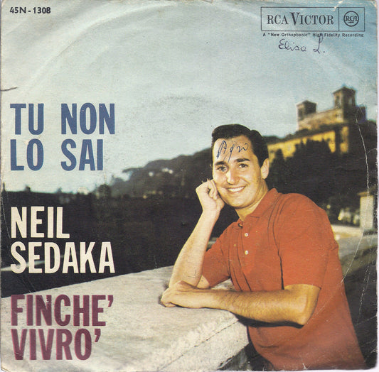 TU NON LO SAI - FINCHE' VIVRO' # NEIL SEDAKA