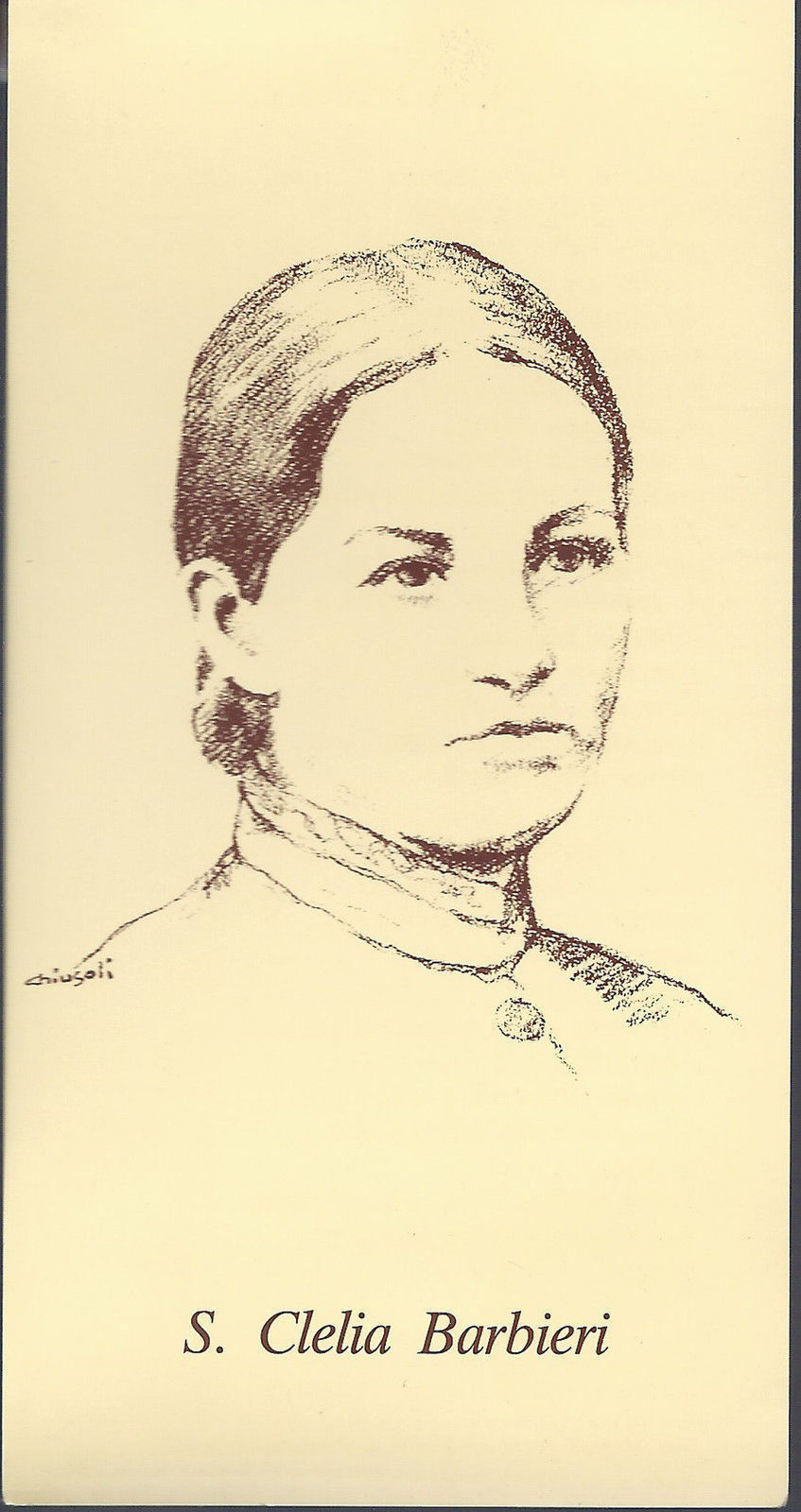 S. CLELIA BARBIERI - SANTINO - AS013-098