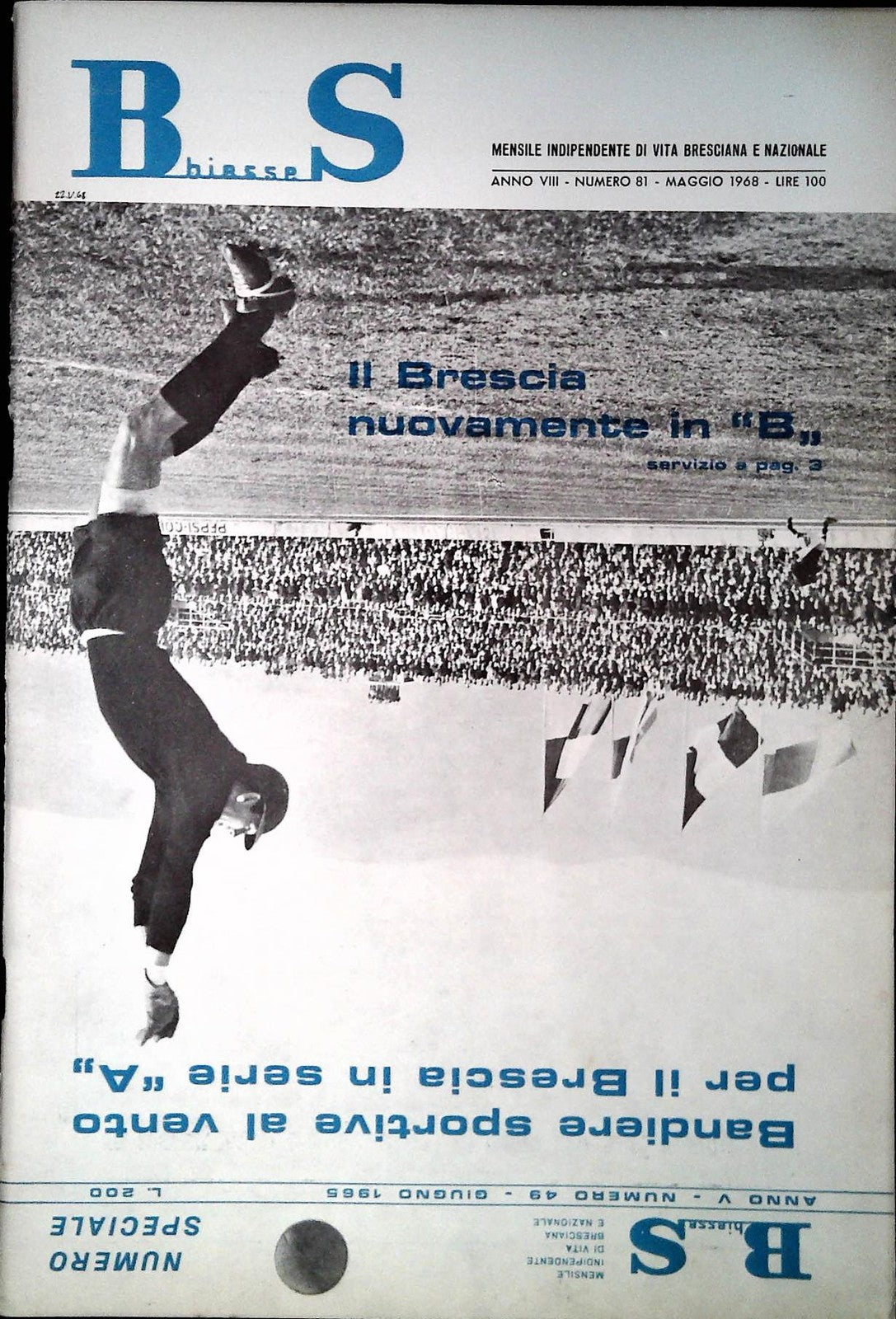 BS BIESSE - MENSILE  DI VITA BRESCIANA E NAZIONALE - N. 81 MAGGIO 1968