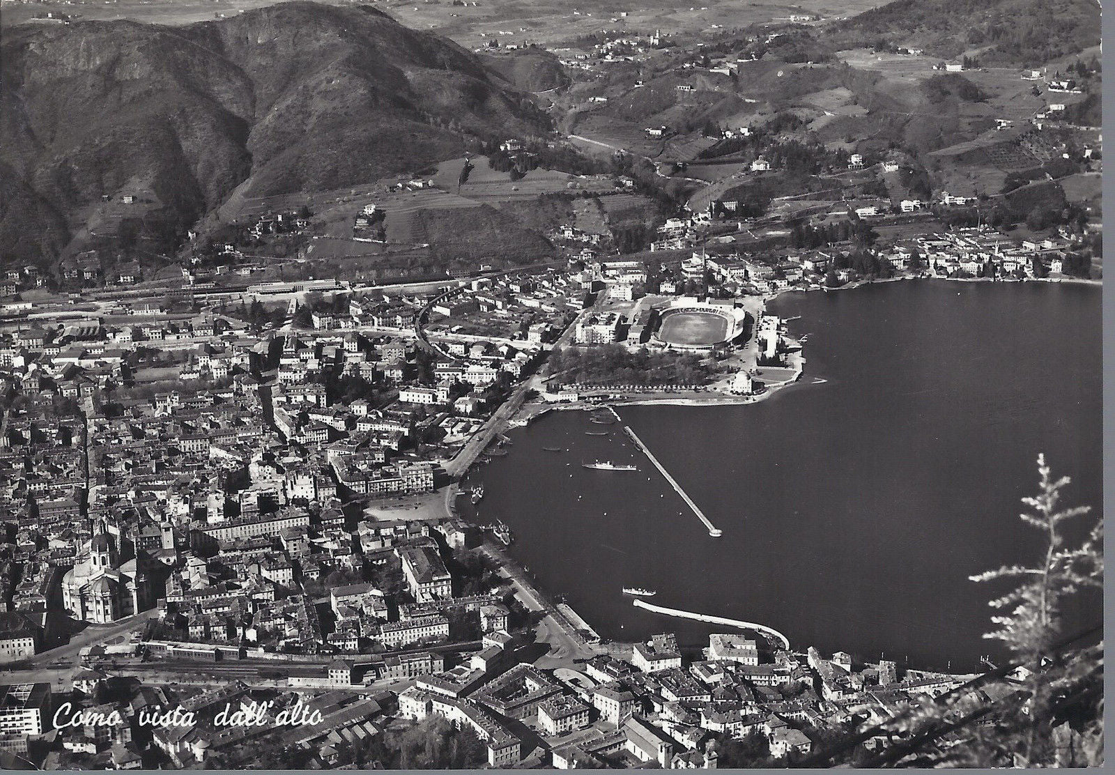 COMO VISTA DALL'ALTO - V 1956