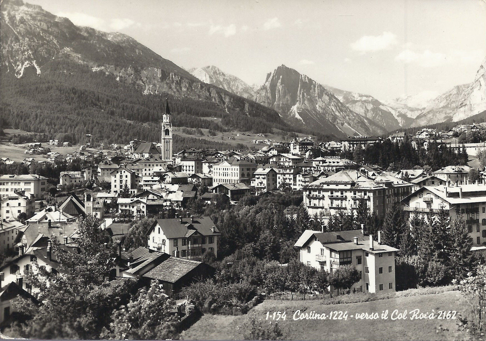 CORTINA - VERSO IL COL ROSA' - V 1958