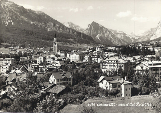 CORTINA - VERSO IL COL ROSA' - V 1958