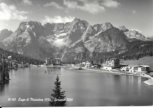LAGO DI MISURINA - SORAPIS - PANORAMA - NV