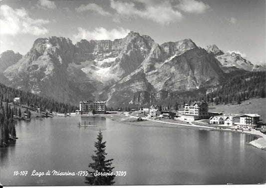 LAGO DI MISURINA - SORAPIS - PANORAMA - NV