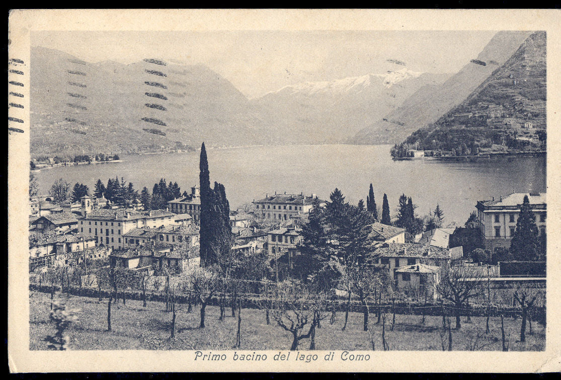 COMO - PRIMO BACINO DEL LAGO - V1924