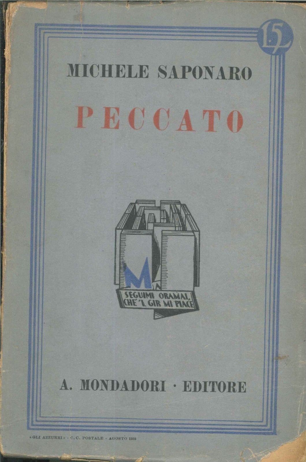 PECCATO - MICHELE SAPONARO