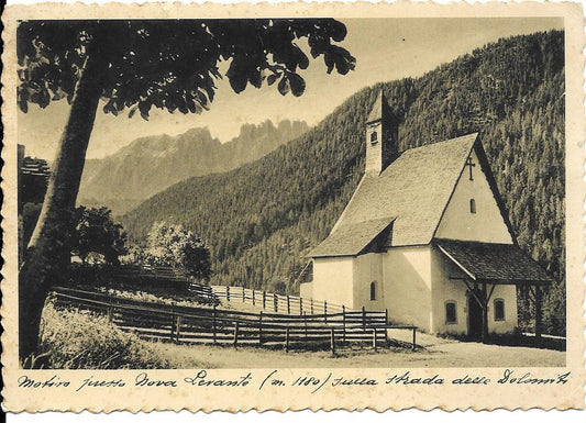 NOVA LEVANTE - MOTIVO SULLA STRADA DELLE DOLOMITI - V1938