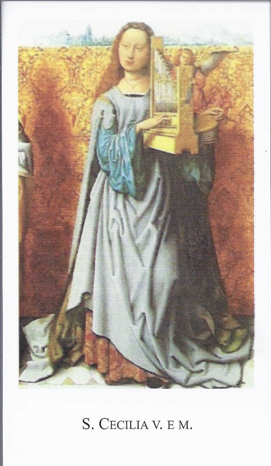 S. CECILIA V. e M. - SANTINO - AS014-025 - Ed. Paco