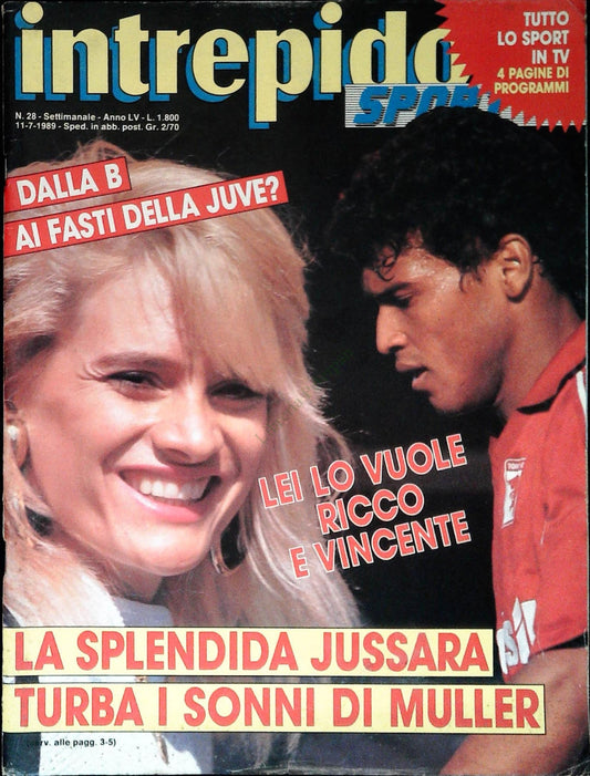 INTREPIDO SPORT 11 LUGLIO 1989 - MULLER