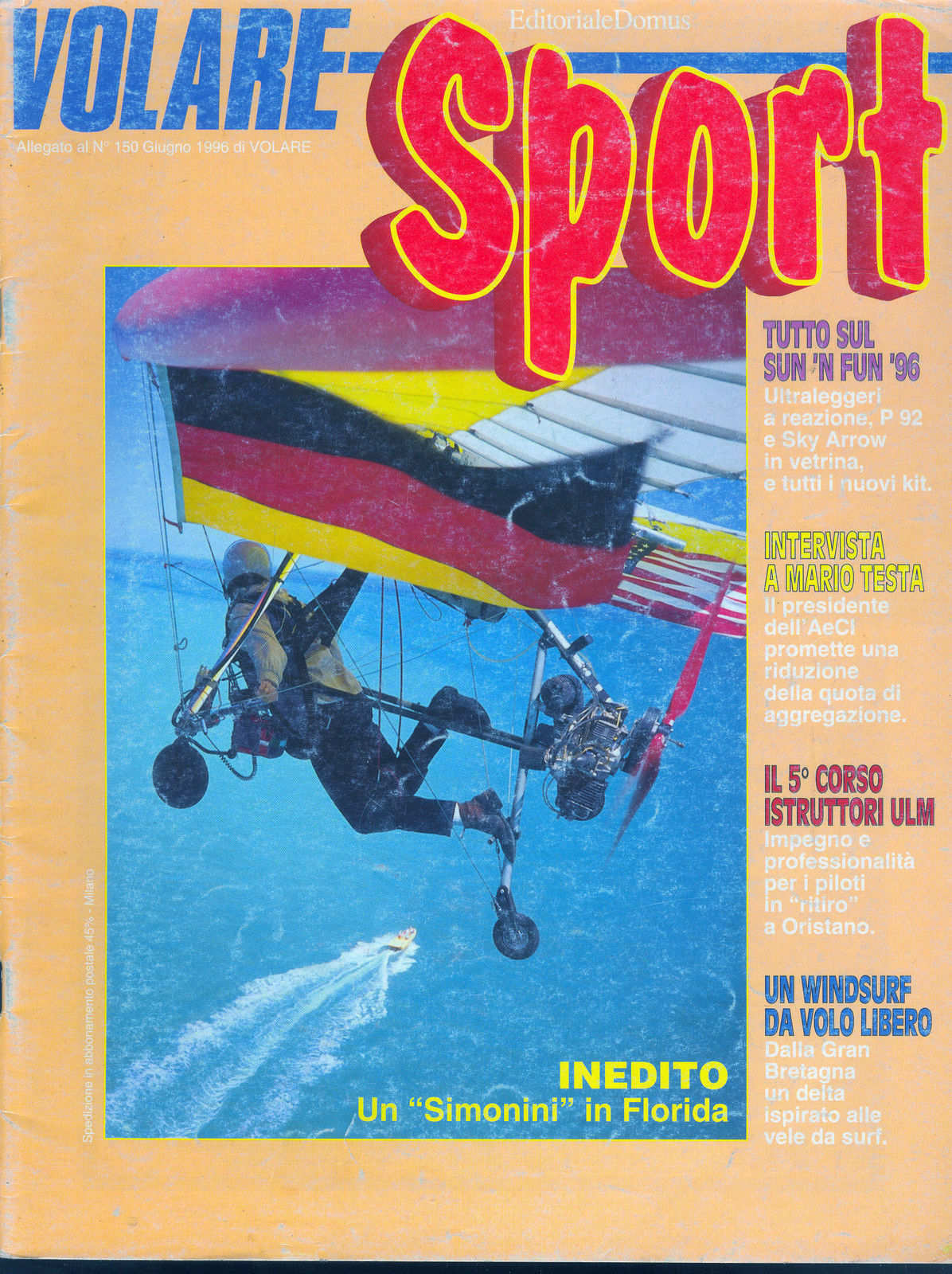 VOLARE SPORT - ALLEGATO A N 150 - GIUGNO 1996