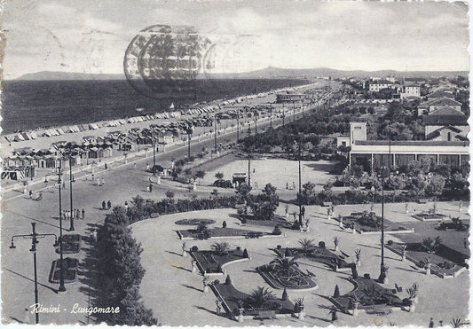 RIMINI - LUNGOMARE - V 1954 - FG - finitura opaca