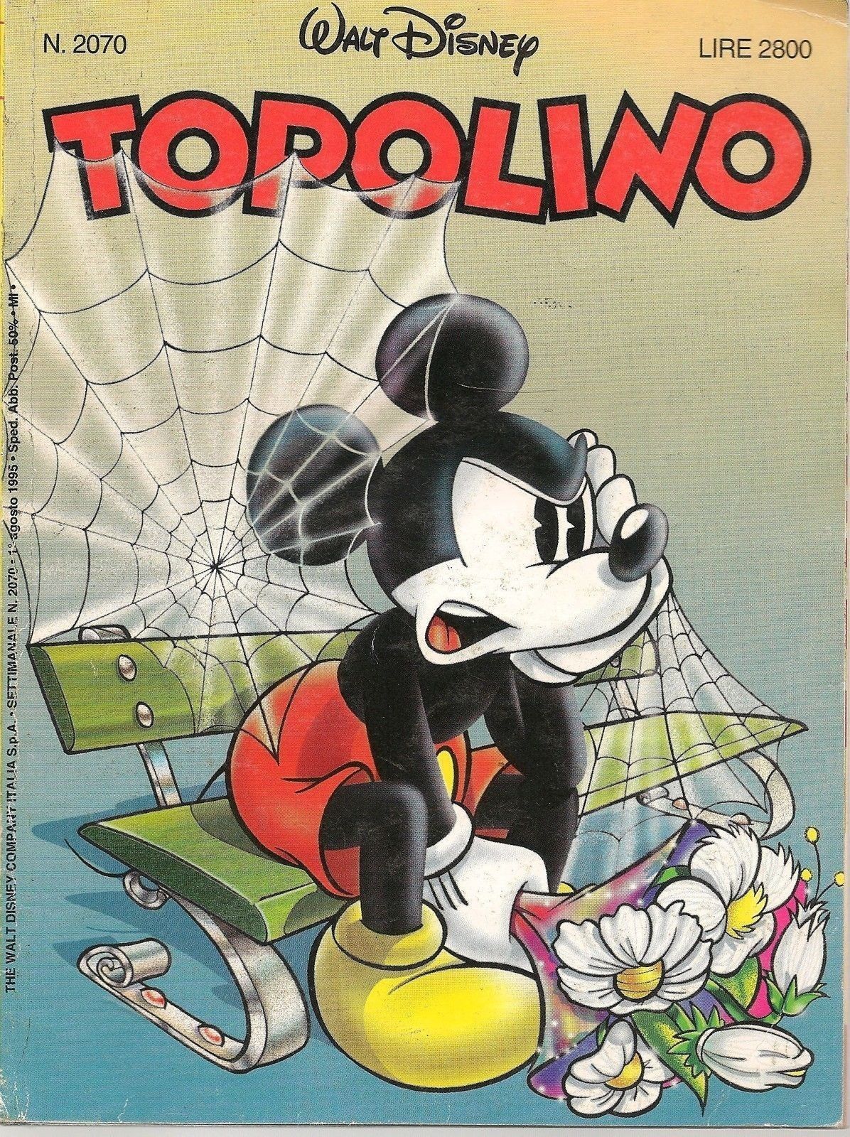 TOPOLINO N° 2070 - 1 AGOSTO 1995