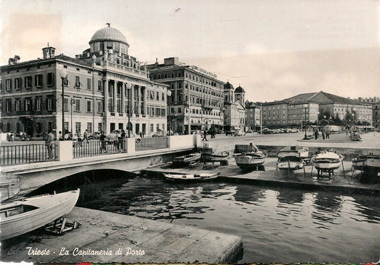 TRIESTE - CAPITANERIA DI PORTO - V1955