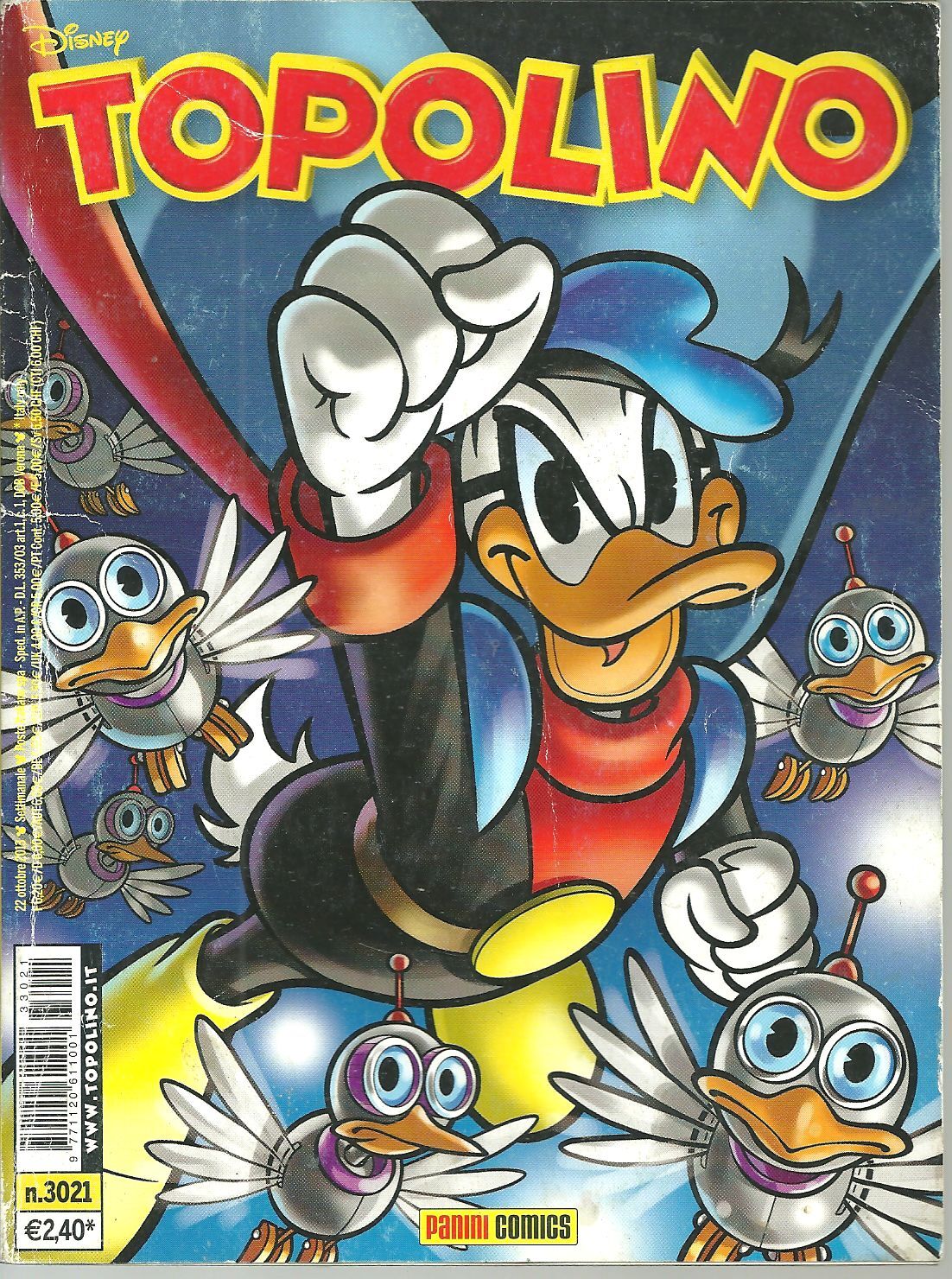 TOPOLINO N. 3021 - 22 OTTOBRE 2013