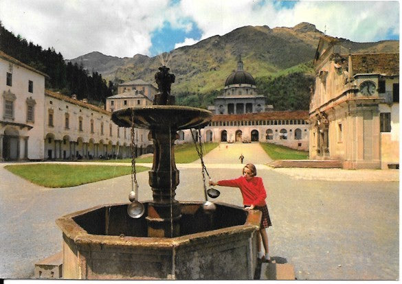 SANTUARIO DI OROPA - SECONDO PIAZZALE E IL BURNEL - NV
