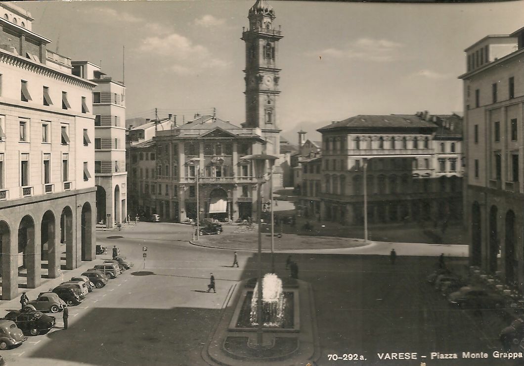 VARESE - PIAZZA MONTE GRAPPA - V1954