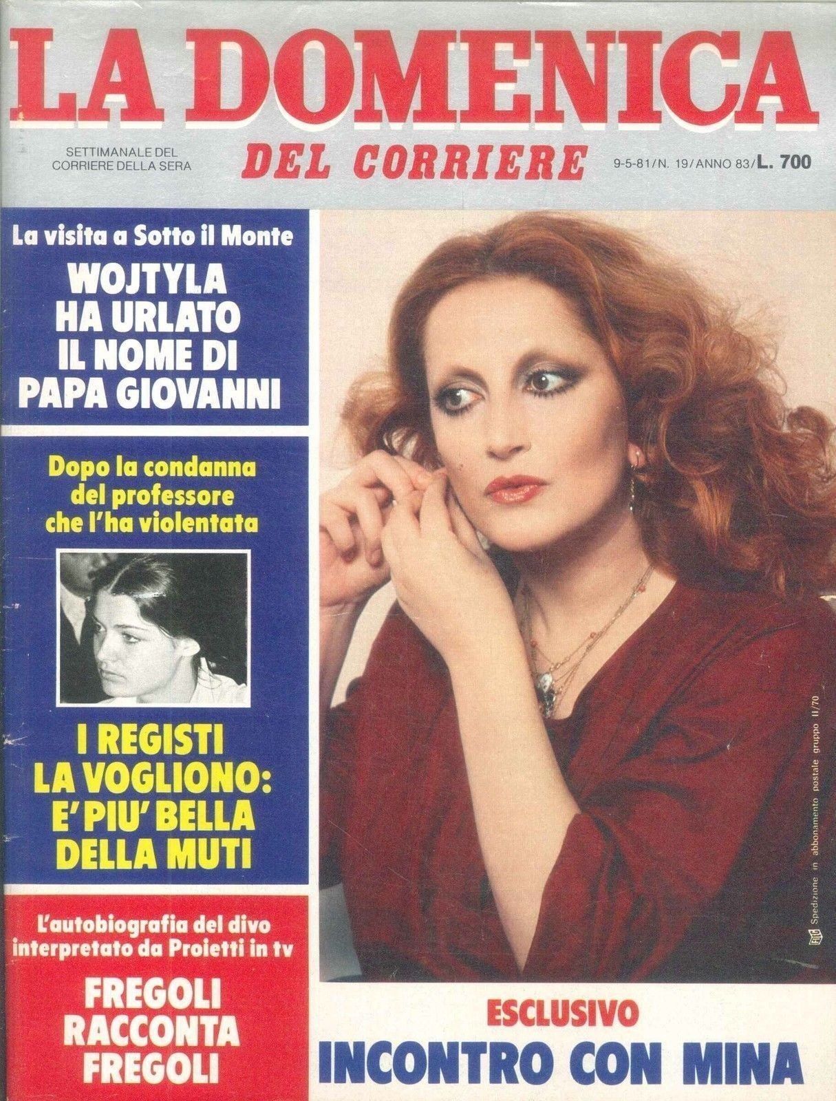 DOMENICA DEL CORRIERE N 19 - 9 MAGGIO 1981