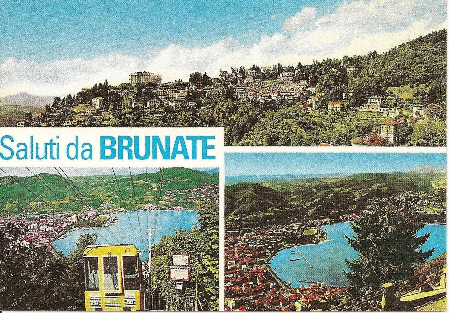 BRUNATE - 3 VEDUTE - NV