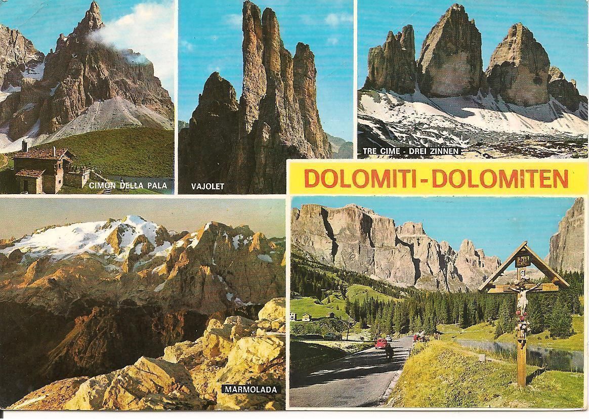 DOLOMITI - 5 VEDUTE - V1972