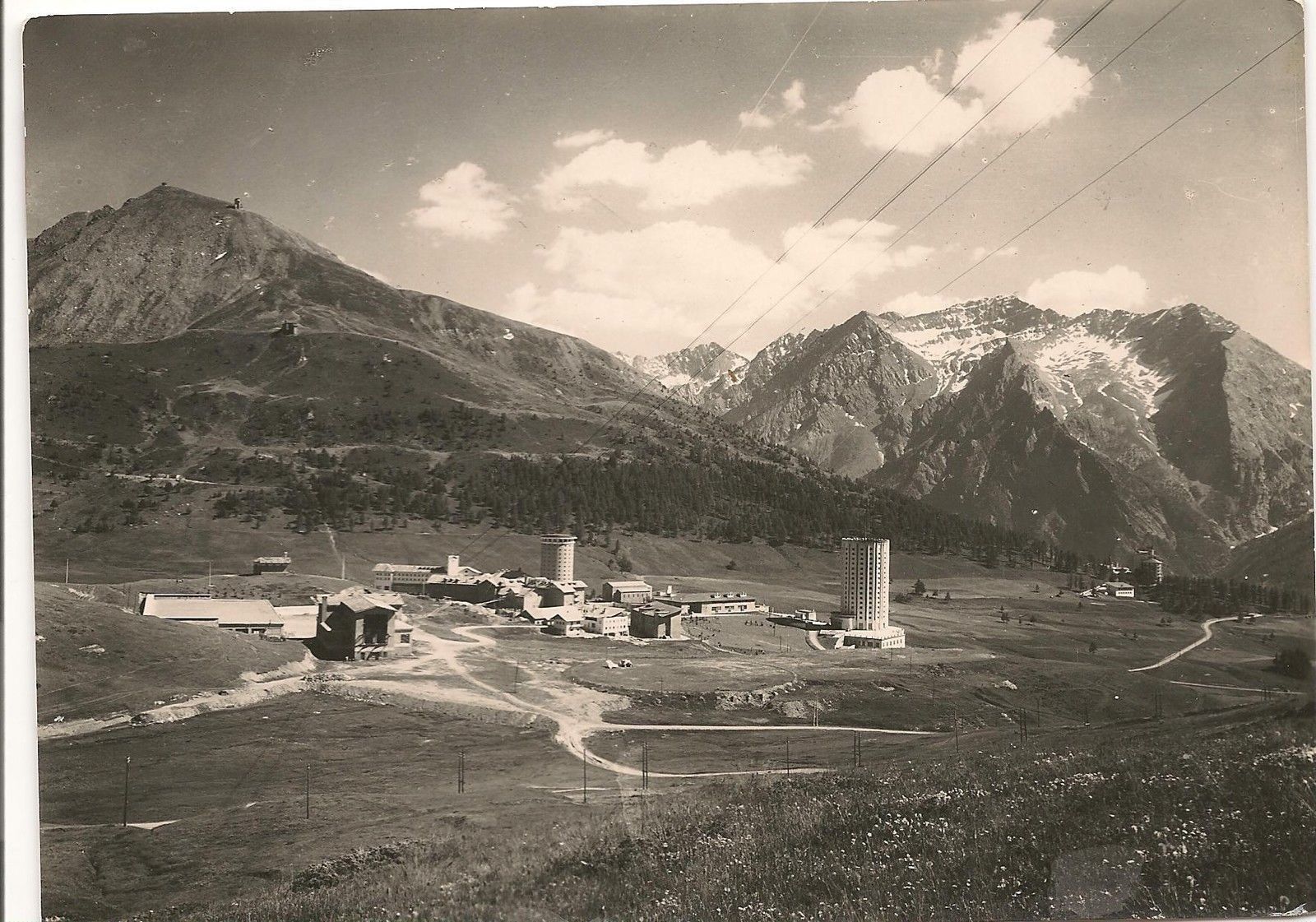 COLLE DI SESTRIERE - PANORAMA - V1954