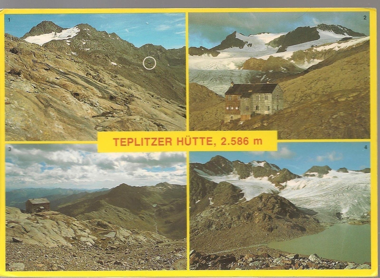 RIFUGIO VEDRETTA PENDENTE/TEPLITZER HÜTTER - 4 VEDUTE -