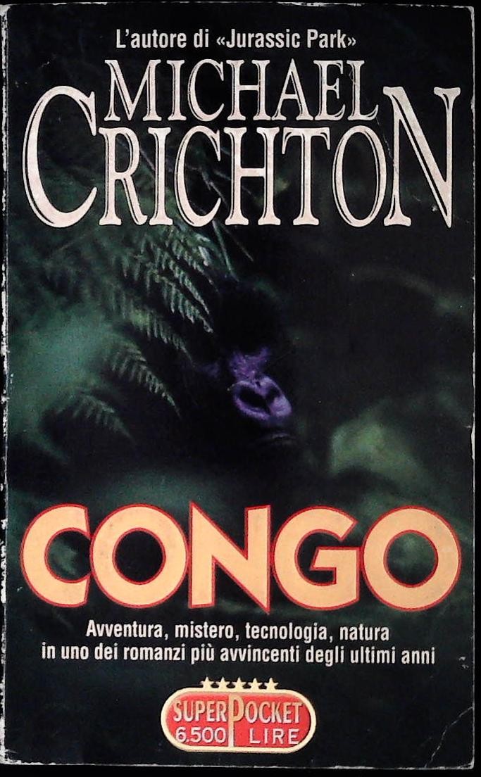 CONGO - MICHAEL CRICHTON - SUPERPOCKET 1997 - OUTLET DEL LIBRO