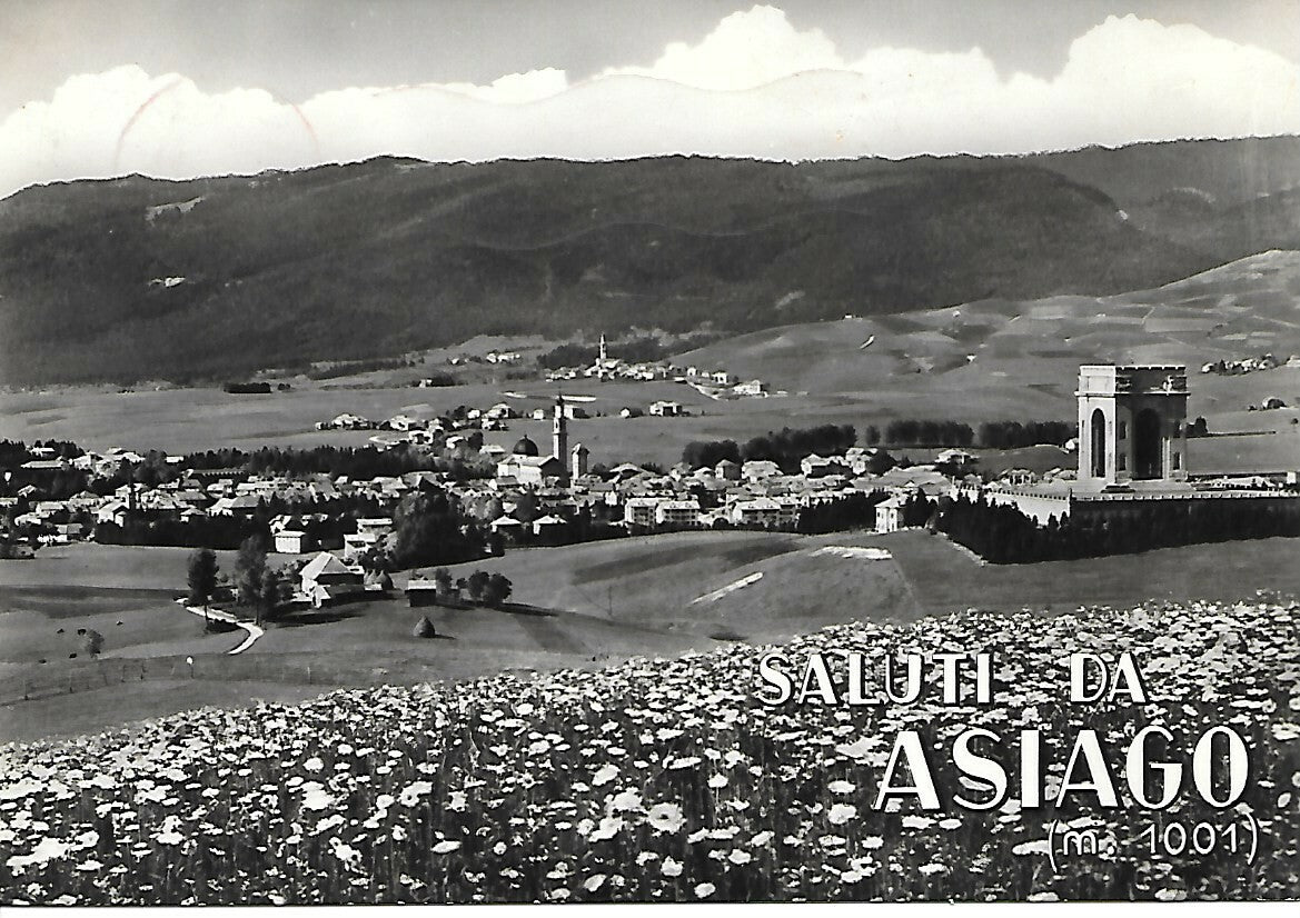 SALUTI DA ASIAGO - PANORAMA - V1963