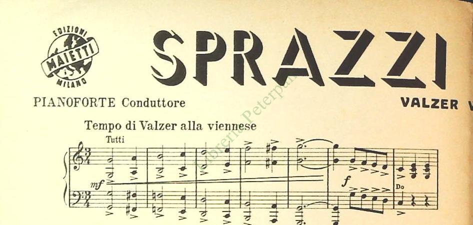 SPRAZZI DI SOLE.valzer viennese-PATTINI BLU.valzer viennese-SPARTITO-SHEET MUSic