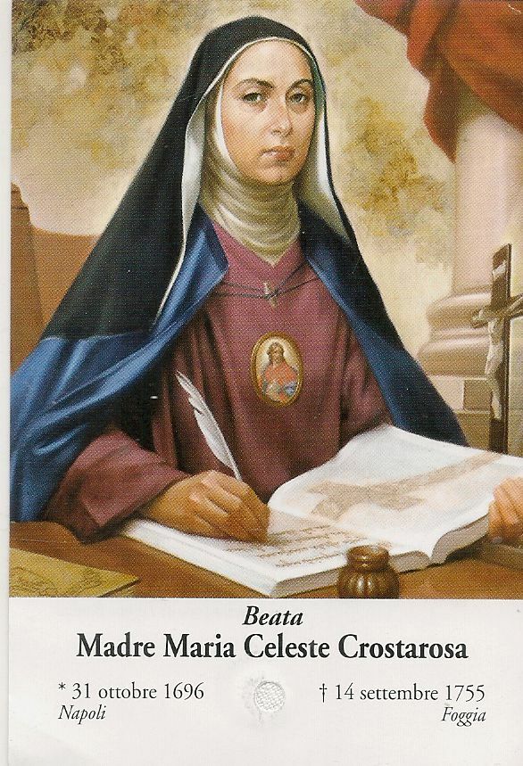 BEATA MADRE MARIA CLESTE CROSTAROSA