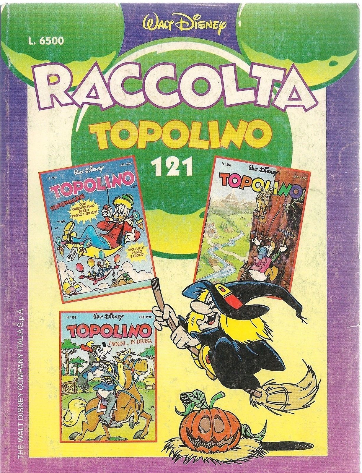 TOPOLINO RACCOLTA N° 121