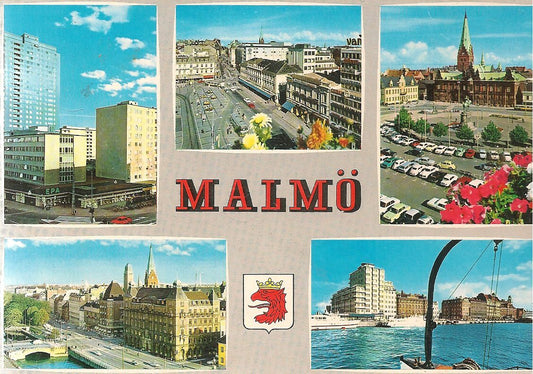 MALMO - CINQUE VEDUTE - V1979