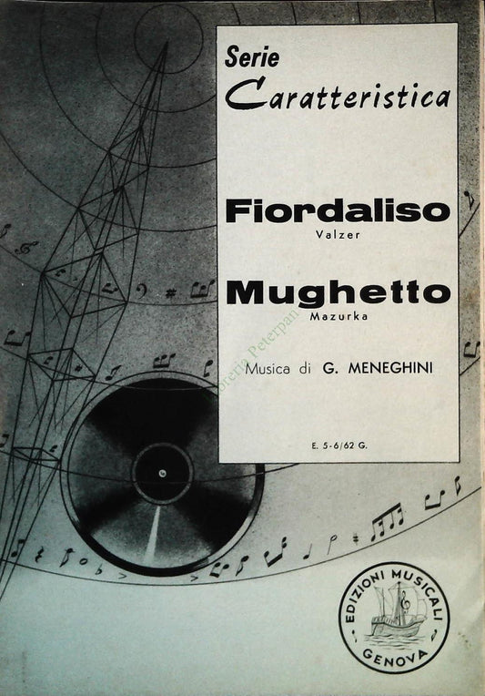 FIORDALISO.valzer - MUGHETTO.mazurka - SPARTITO-SHEET MUSIC