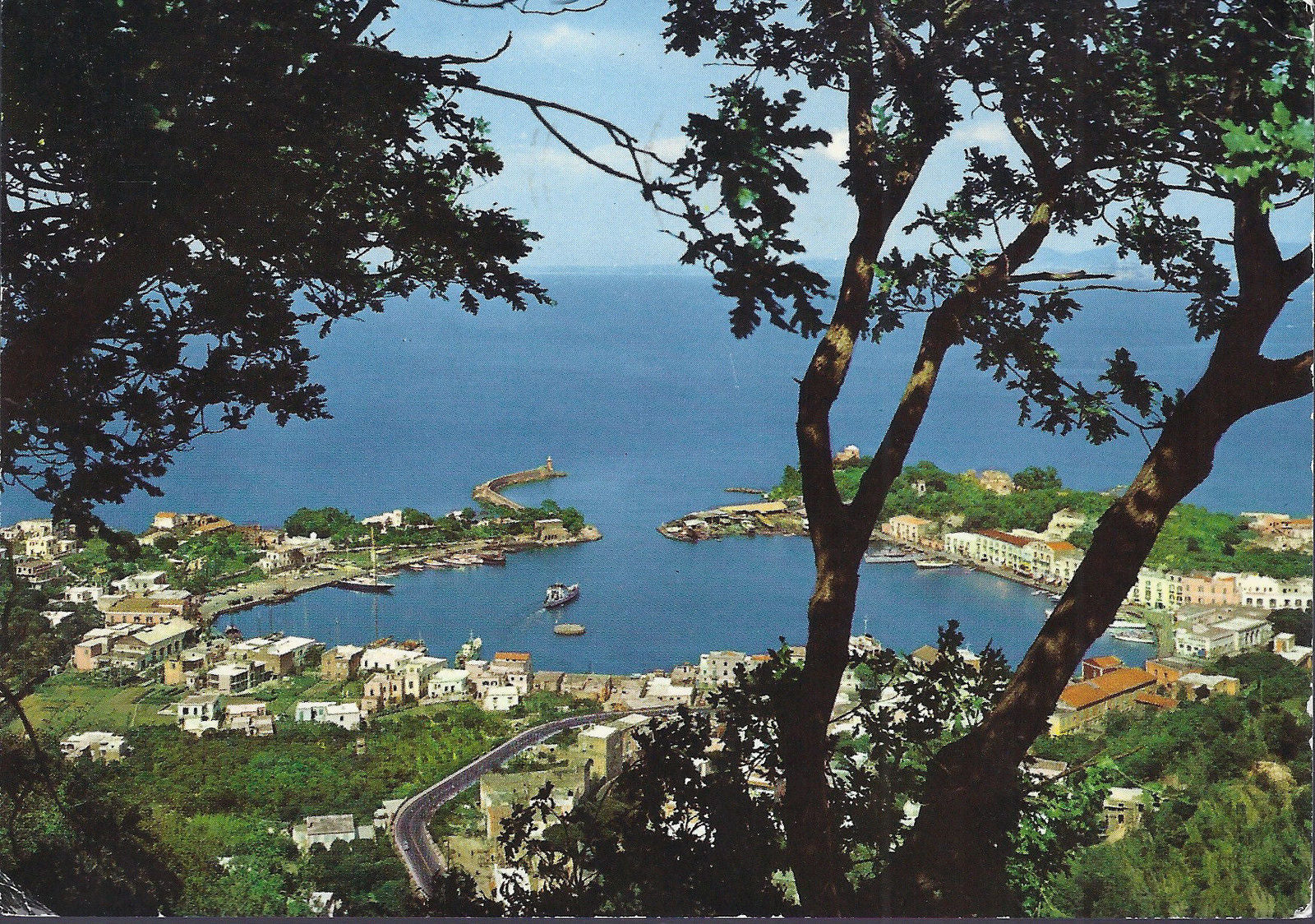 ISCHIA - IL PORTO - PANORAMA - V 1966 - FG